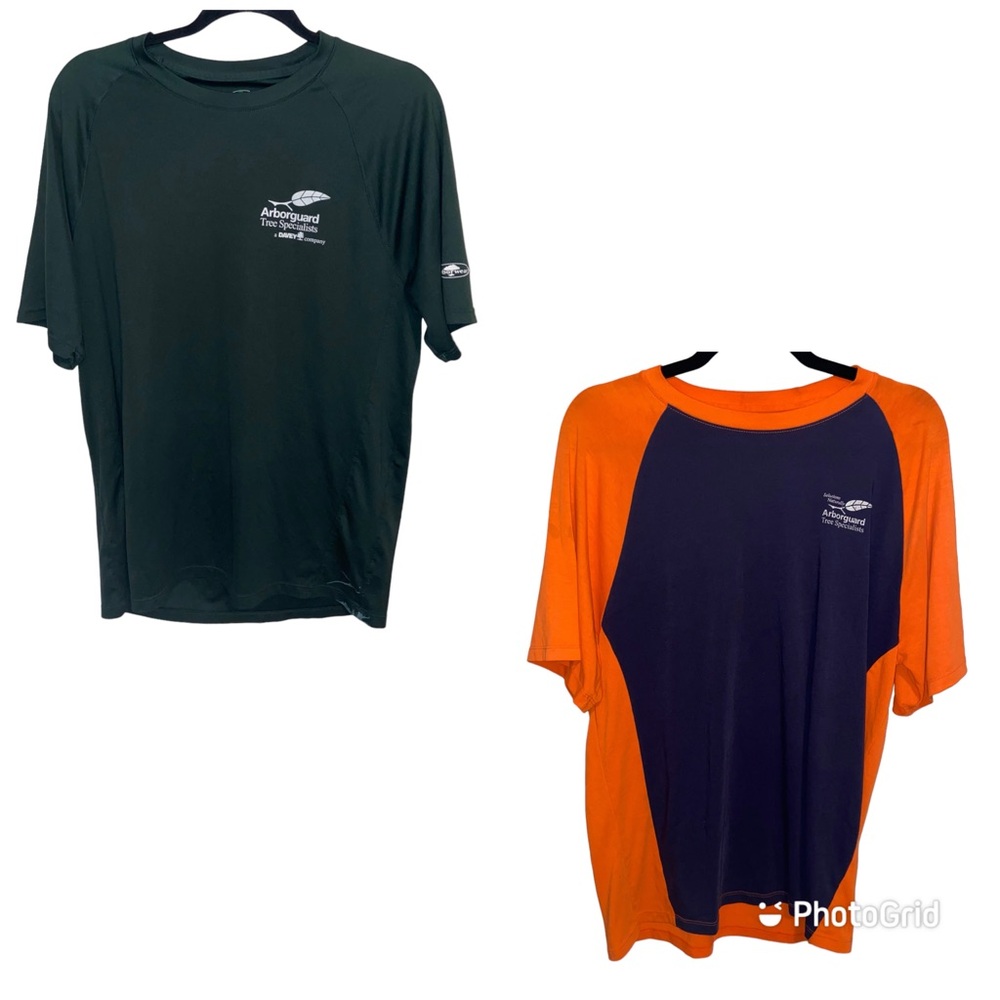 Arborwear Shirts Mens M/L Short Sleeve Work Tshirts Arborguard Logo Outdoor